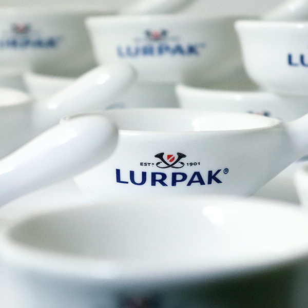 Lurpak - nadruk na miseczkach do masła