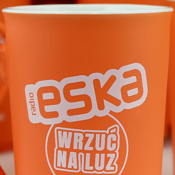 Kubek z nadrukiem ceramicznym Radio ESKA